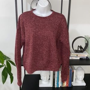 Forever 21 Burgundy Pull over shirt